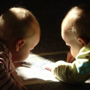 baby in light square)